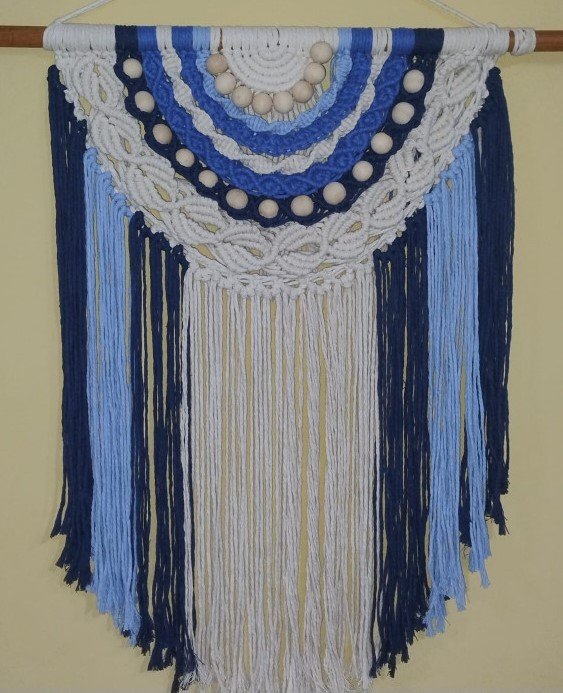 tapiz colgante blue