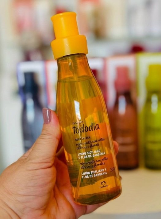 Body Splash Tododia Limoón Siciliano y flor de gardenia Natura 200ml
