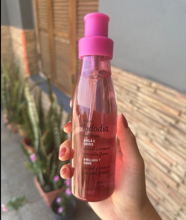 Body Splash Tododia Avellana y casis Natura 200ml