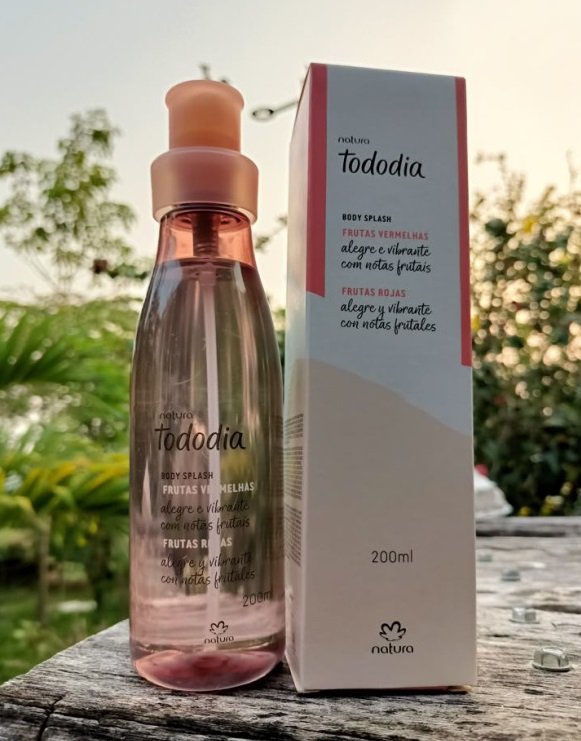 Body Splash Tododia Frutas Rojas Natural 200ml