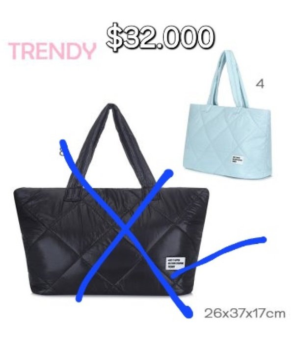 Bolso deportivo trendy