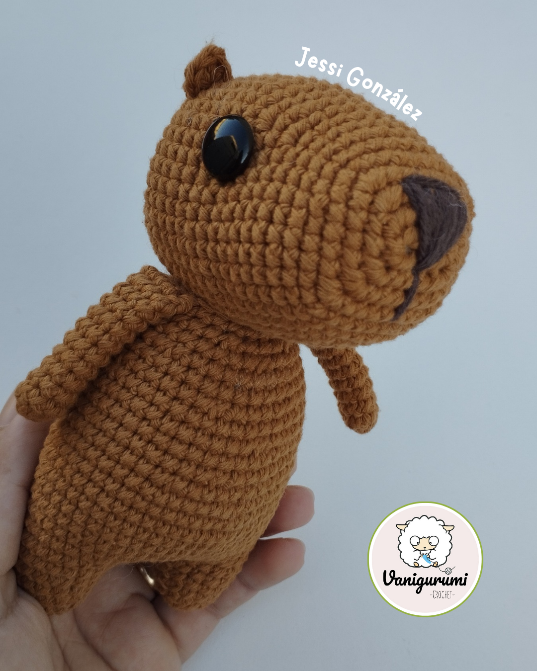 Capibara amigurumi