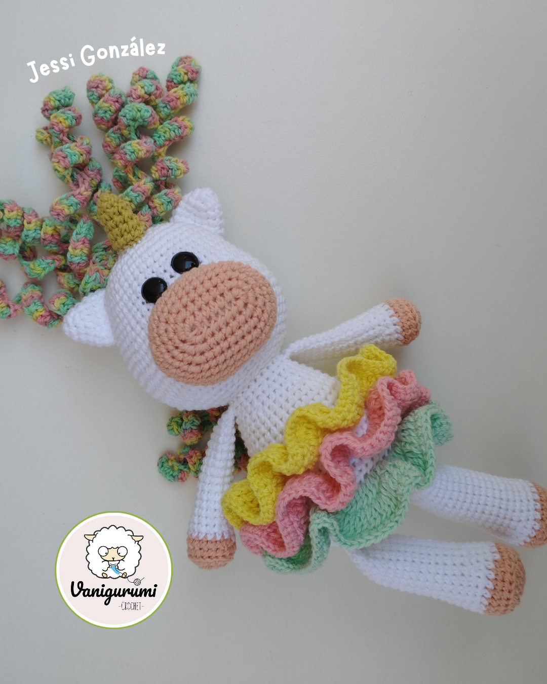 Unicornio amigurumi