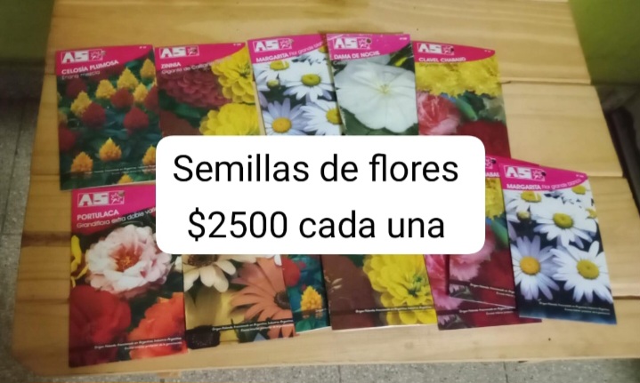 Semillas florales