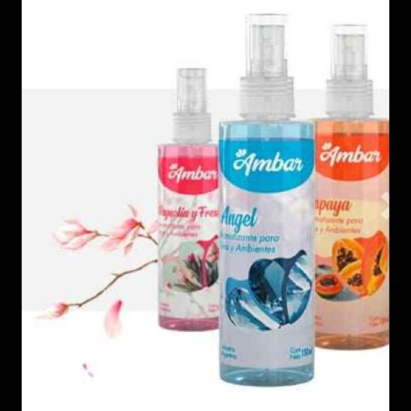 Aromatizante para telas y ambientes 