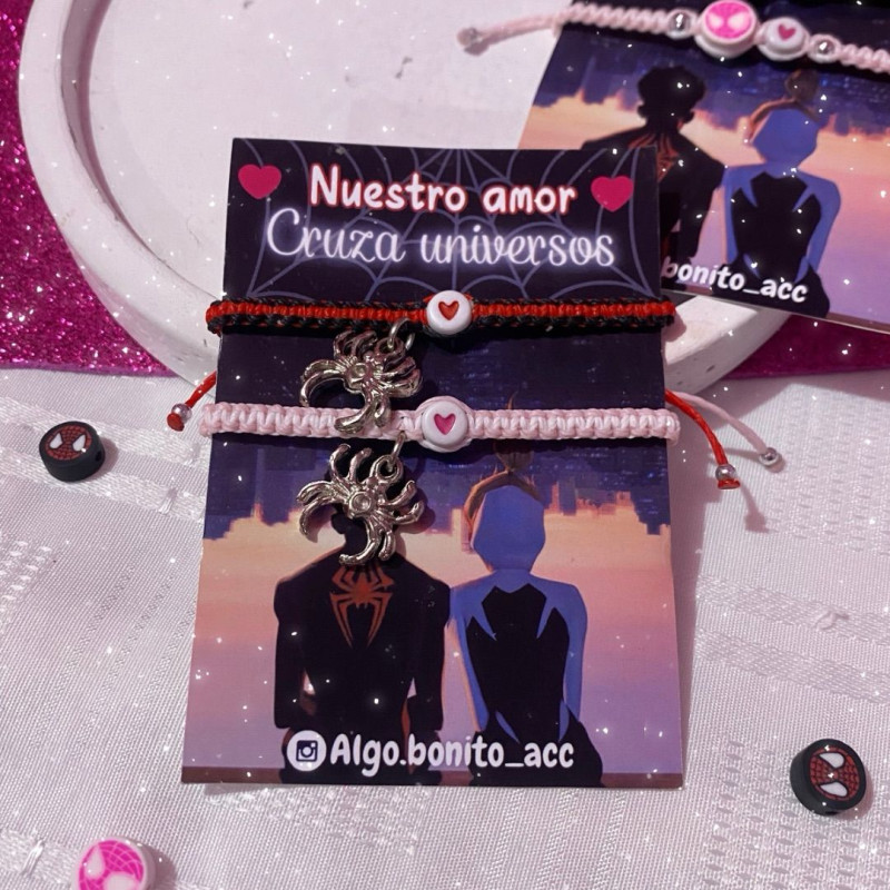 Pulseras spider 
