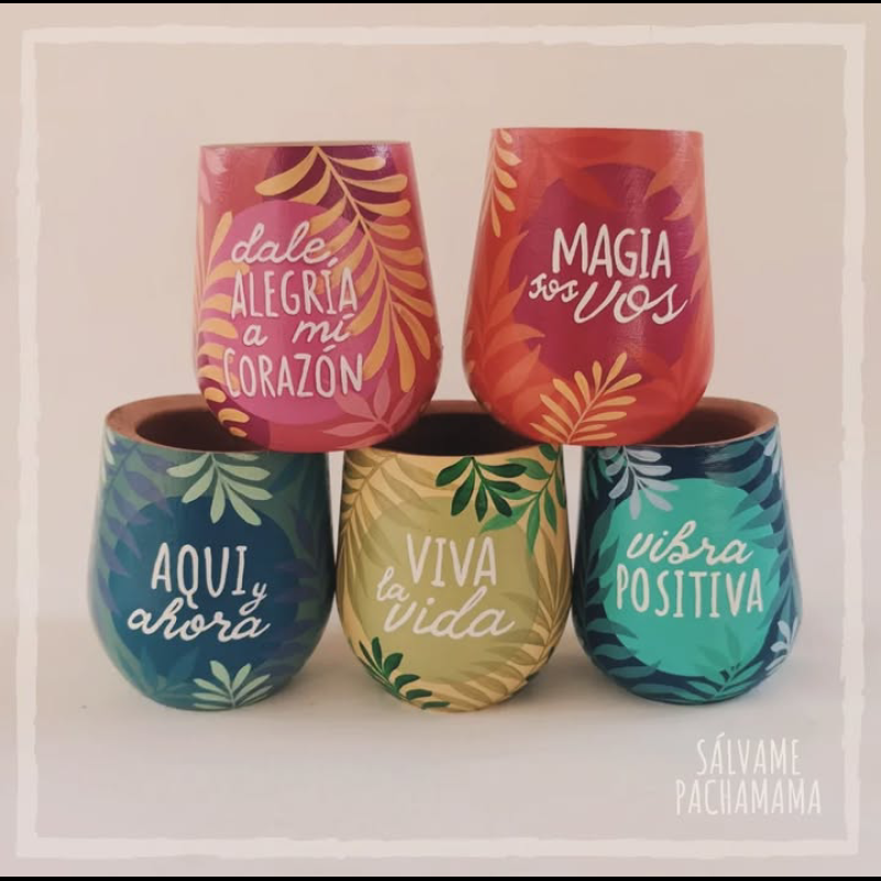 Mates pintados 